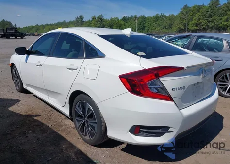 2017 Honda Civic Ex-T из США, поврежденный, VIN 19XFC1F34HE208894